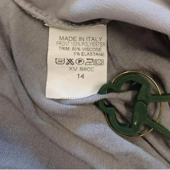 Boohoo Grey Long Sleeve Bodysuit  Size 14 - Picture 8 of 8